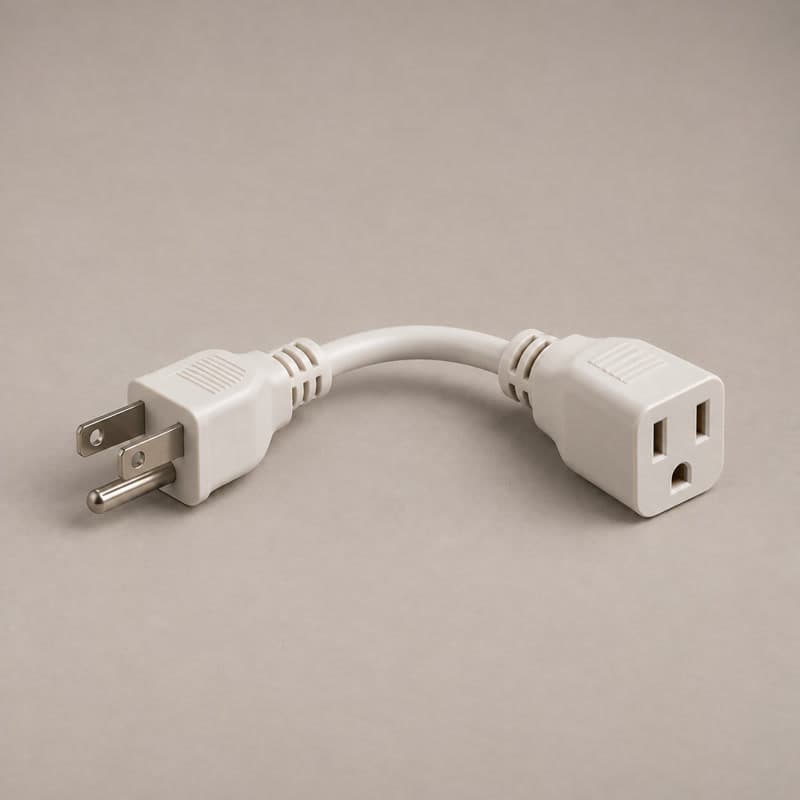Extension Cord, 4 Inches