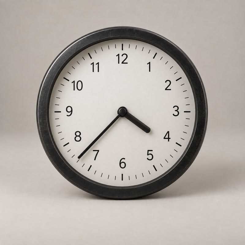 Clock That's Right Twice a Day