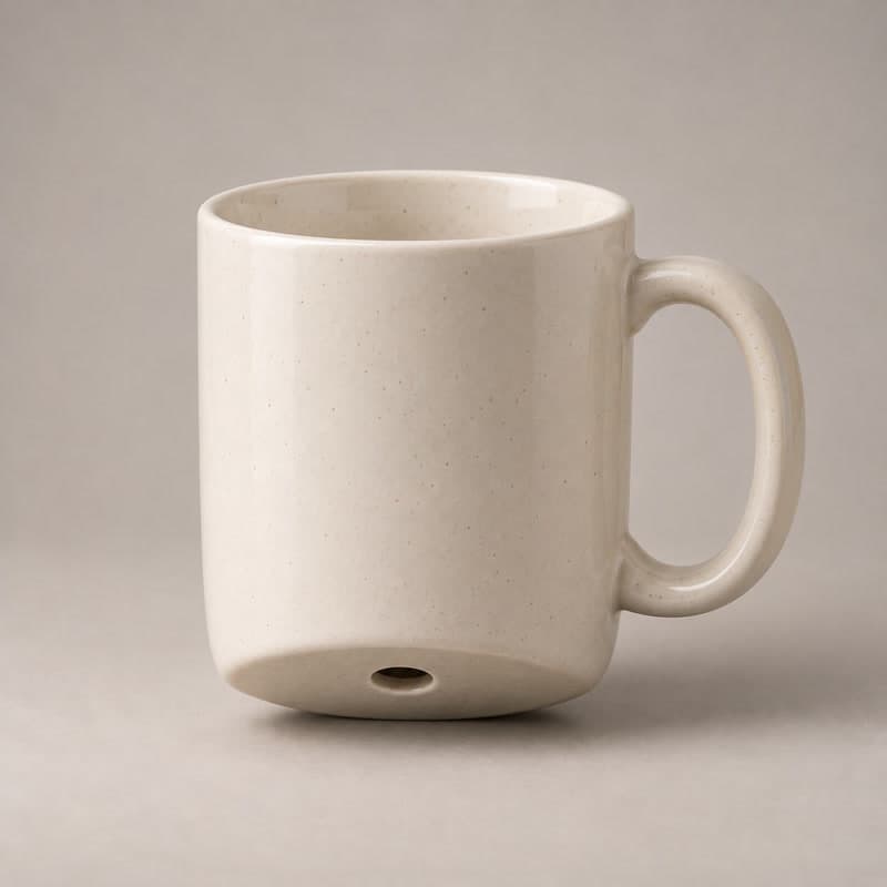 Cup With Convenient Drainage Hole