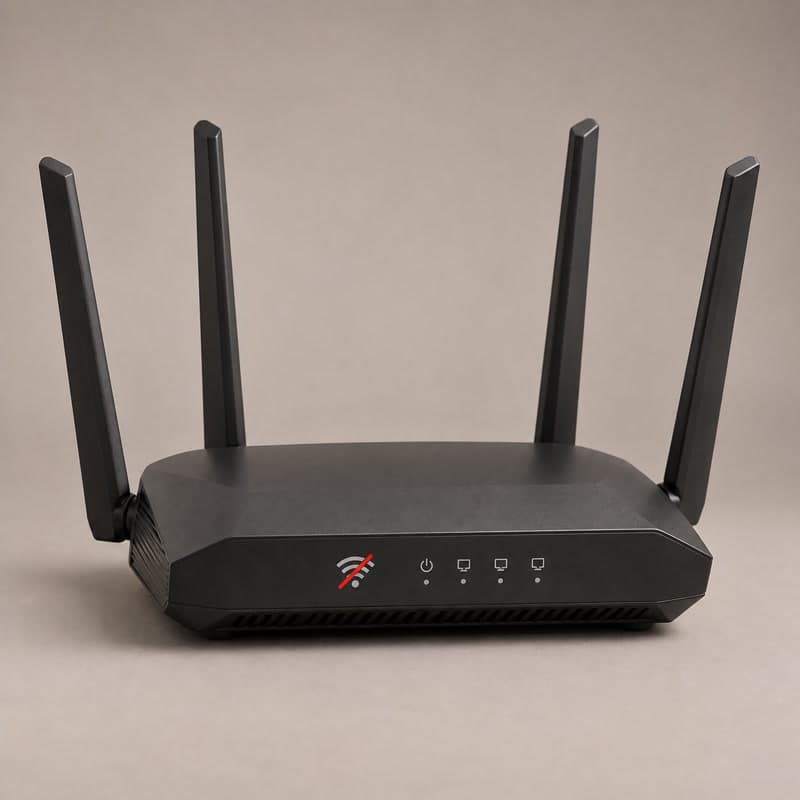 Wi-Fi Router Without Wi-Fi